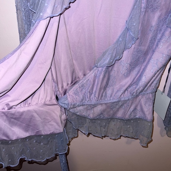 Majorelle Mary lilac lace top - Picture 4 of 4